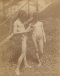 [Deux nus masculins]