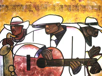 Supreme Players, 2007 (technique mixte sur toile)