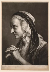 Première Série de Têtes en Taille Réelle : Mme Frye, 1760
