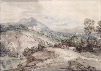 Paysage vallonné