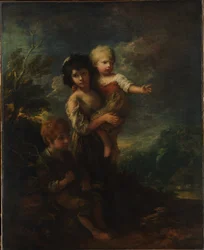Enfants de la chaumière (Les ramasseurs de bois)
