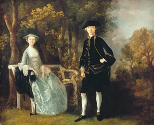 Lady Lloyd et son fils, Richard Savage Lloyd, de Hintlesham Hall, Suffolk
