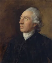 Le révérend Humphry Gainsborough, entre 1770 et 1774