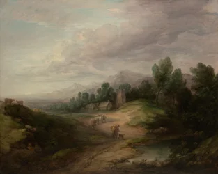 Paysage boisé en hauteur