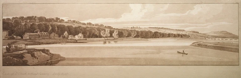 Vue de St. Cloud et du Mont Calvaire prise du Pont de Sèvres