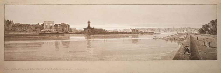 Vue du village de Chaillot, prise du Pont de la Concorde