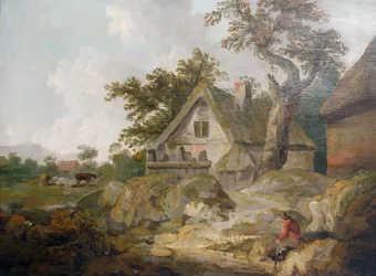 Une scène rurale
