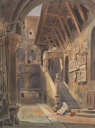 Cour du Bargello, Florence