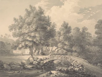 Une scène rustique