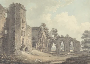 Les ruines du collège de Lincluden, près de Dumfries