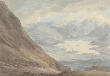 Vue depuis Skiddaw sur Derwentwater
