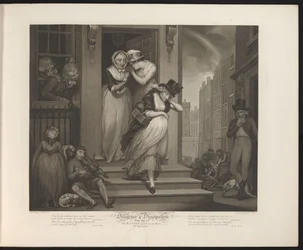 Servante débauchée chassée de la maison