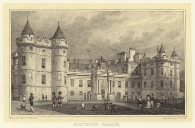 Palais de Holyrood (gravure)