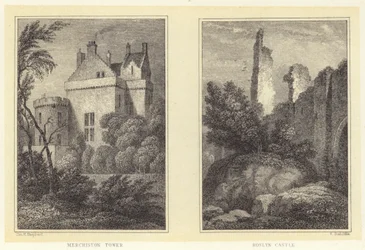 Tour de Merchiston; Château de Roslyn
