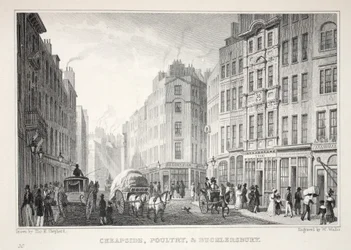 Cheapside, Poultry et Bucklersbury, de 