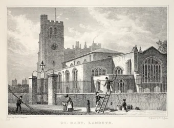 Église Sainte-Marie, Lambeth, de 