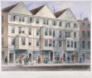 Fetter Lane, City de Londres, 1855