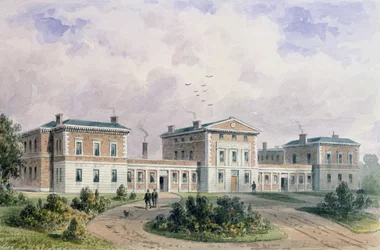 Hôpital de la fièvre, Liverpool Road, 1849