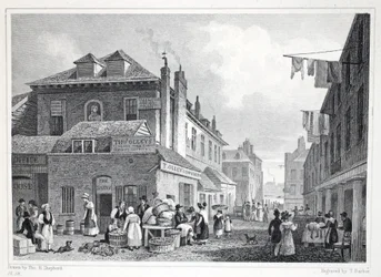 Marché de Hungerford, Strand, de 
