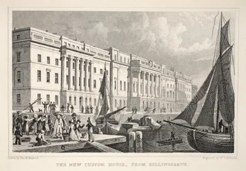 La Nouvelle Douane, de Billingsgate, de 