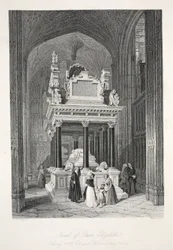 Tombe de la reine Élisabeth I, de 