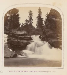 Chutes de la rivière Yuba - près de Crystal Lake