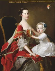 Portrait de Catherine Compton (m. 1784), comtesse d