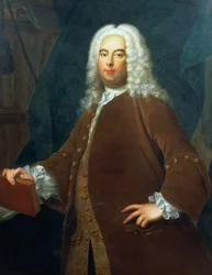 Portrait de George Frederick Handel (1685-1759) c.1736