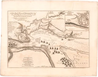 Plan de la rivière Saint-Laurent par Jeffreys