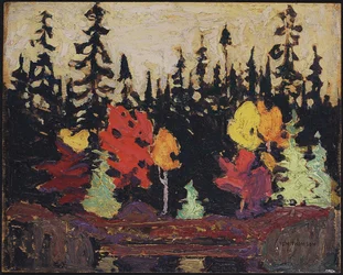 Épinette noire et érable, 1915