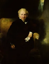 Portrait de Henry Fuseli (Johann Heinrich Fussli) (1741-1825)