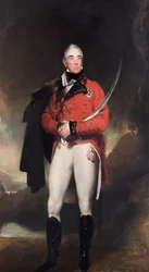 Portrait de Thomas Graham, Lord Lynedoch, soldat britannique, vers 1817