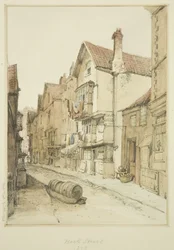 Back Street, regardant vers le nord