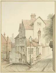 Coin de Trenchard Lane et Steep Street