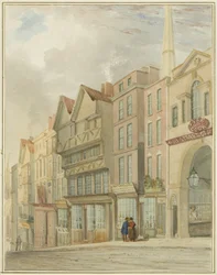 High Street avec la porte du marché