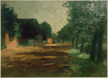 Rue du village à Siethwende