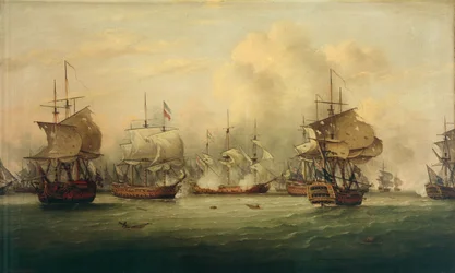 La bataille de Dogger Bank, 5 août 1781