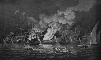 La Défense de Gibraltar, vers 1785