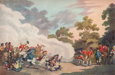 Une journée de champ à Hyde Park, 1789, 1914