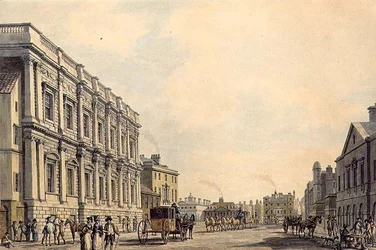 Whitehall avec la maison de Birmingham