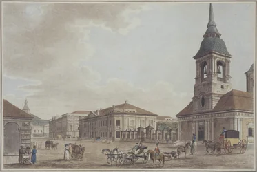 Avenue Liteyny à Saint-Pétersbourg, 1790
