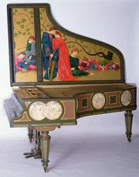 Piano à queue de concert de Sébastien Érard, vers 1850