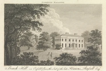 Beach Hill, sur Enfield Chase, la résidence du défunt Francis Russell, Esquire, banlieue extérieure - Nord