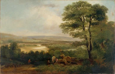 Paysage : vue du Northumberland