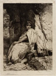 Une jeune Indienne