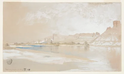 Rivière Verte depuis le Ferry, Territoire du Wyoming
