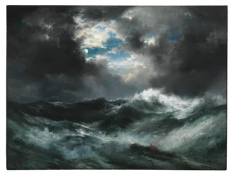 Naufrage au clair de lune