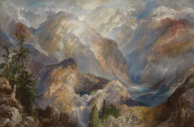 Matin dans les Sierras, Nevada, 1910