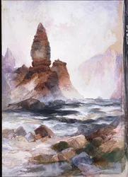 Chutes de la Tour et Rocher de Soufre, Yellowstone