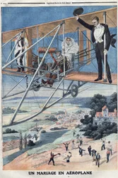 Un mariage en avion